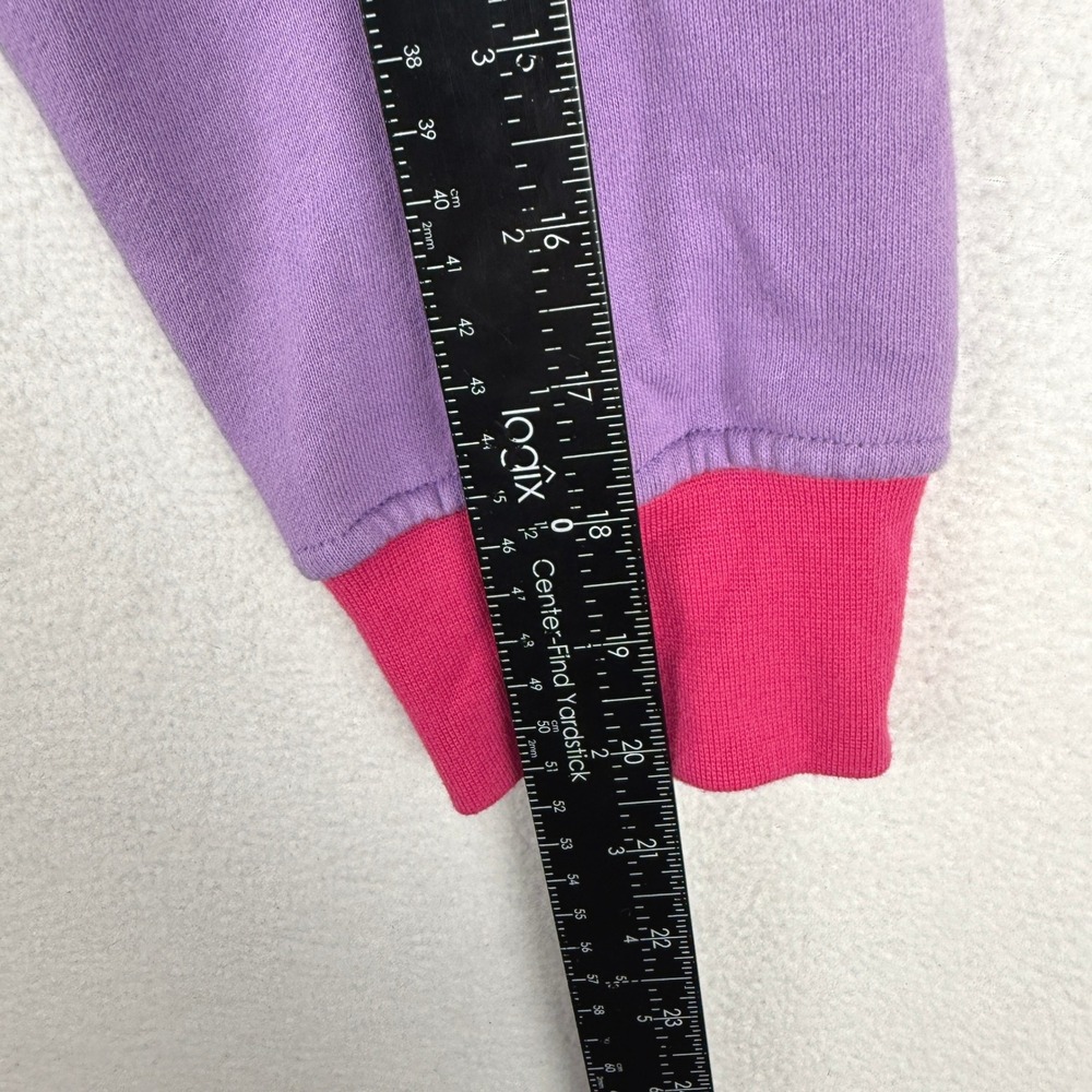 Sanrio Spottie Dottie Sweatshirt Women L Pink Colorblock BoxLunch Pullover - Picture 8 of 8